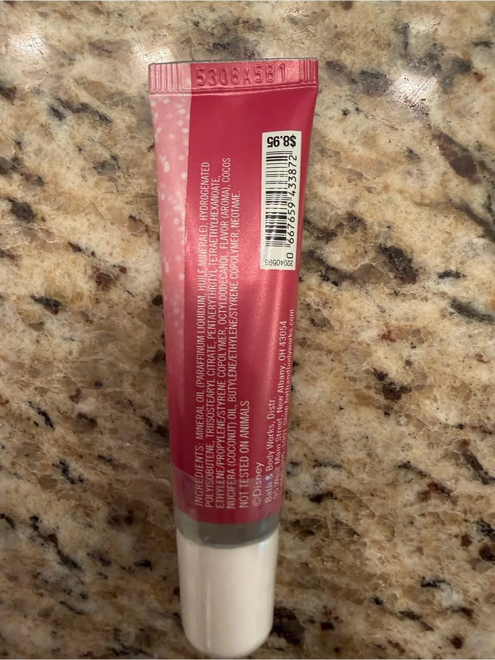 Bath & Body Works Disney Princess Aurora Pink Lip Gloss